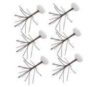 Alipis 6 Piezas Árboles Miniatura Ramitas Secas Decorativos para Dioramas Invierno Navidad Accesorios para Escenas Hogar Oficina