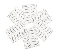 Alipis 6 piezas Piel Práctica Microblading para Entrenamiento Maquillaje Cejas Labios para Principiantes Material Elástico Duradero Suave