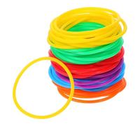 Alipis 60 Diademas De Silicona De Neón Para Niña Accesorios Para Fiesta Pulseras De Silicona De Colores