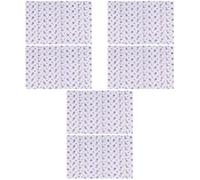 Alipis 60 Hojas 1 Papel De Sídney Con Estrella De Cinco Puntas Bronceadora Papel De Kraft De Flores Papel De Seda Para Envolver Pañuelo De Papel Raya