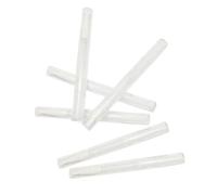 Alipis 6piezas Bolígrafos Vacíos de Bolígrafo de Aceite para Uñas Transparente con Punta de Pincel Aplicadores para Esmalte de Uñas