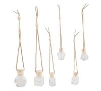 Alipis 6Piezas Fragancia Colgantes Difusor de Perfume Miniatura Decorativos y Portátiles Amantes de Automóviles