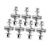 Alipis 7pares Cierres Magnéticos para Cortinas Sin Costuras Fácil De Usar y Duradero