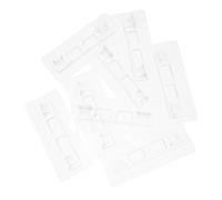 Alipis 8 Piezas De Accesorios Adhesivos Estabilizadores para Protector De Parque Infantil De Suelo Accesorios De Plástico