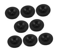 Alipis 8 Piezas Tapones de Goma Antipolvo para Eje de Remolque Cubiertas Protectores Impermeables para Bujes de Rueda Tapones de Grasa Compatibles con Autocaravanas y Remolques