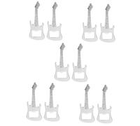 Alipis Abrebotellas De Cerveza Forma De Guitarra De Abridores Decorativos De Inoxidable Para Fiestas Y Celebraciones Prácticos Y Ligeros 2 Piezas X 5
