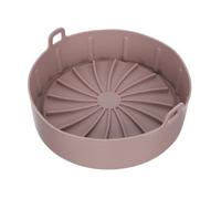 Alipis Accesorio de Silicona para Freidora de Aire Resistente al Calor y Lavavajillas, Molde Reutilizable para Hornear Alas de Pollo y Chips en Color Café