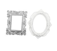 Alipis Accesorios para Fotos Mini Marcos De Fotos Vintage Adornos para Manicura