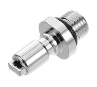 Alipis Adaptador de Válvula de Inflado Rápido para Buceo Acoplamiento Qd 8/3-24 Compatible Cilindros de Buceo Sellado Resistente a Alta Presión Subacuáticos