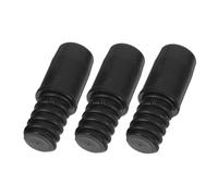 Alipis Adaptador Roscado para Mango De Escoba 22 Mm Plástico Resistente Conexión Segura Kit 3 Piezas Reparador De Puntas para Pértiga Alargadora Uso Doméstico