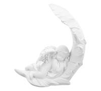 Alipis Adorable Figura de Ángel Estatua de Ángel Adorno de Ángel Fondo para Decoración de Mesa