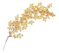 Alipis Adorno Colgante de Bayas Artificiales Navideñas con Brillo Decoración Flexible para Pared Mesa y Árbol para Manualidades y Guirnaldas DIY