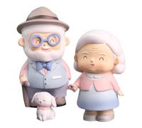 Alipis Adorno para Tarta De Pareja Decoración Multifuncional Ideal para Día De Los Abuelos