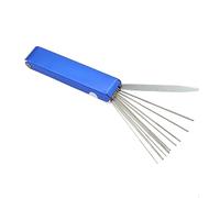 Alipis Agujas De Limpieza De Acero Para Motocicleta y Coche Accesorio Anti-óxido Con Múltiples Para Carburadores Herramienta Práctica Para Lavado Profundo y Completo