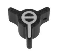 Alipis Ajustador de Culatín de Flecha Negro, Herramienta para Emplumar Flechas Angulares, Dispositivo de Alineación y Rotación de Nock, Afinador de Plumas para Tiro Profesional