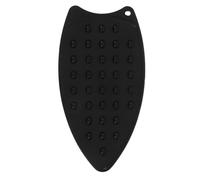 Alipis Alfombrilla de Silicona Resistente al Calor para Plancha Soporte Compacto Negro Antideslizante Funda Protectora Térmica para Tabla de Planchar y Planchas de Vapor Uso Doméstico