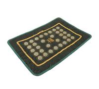 Alipis Almohada de Jade para Dormir Plana Pequeña 100% Natural Transpirable Refrescante Unisex para Cama de Verano Hogar y Dormitorio