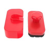 Alipis Almohadilla de Cera para Pulir Coches Esponja Microcelular para Detallado y Encerado Manual Aplicador Flexible para Carrocería Uso en Seco y Húmedo Kit para Limpieza Profunda