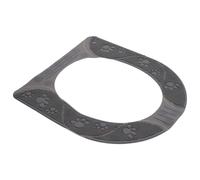 Alipis Almohadilla de Silicona para Asiento de Inodoro Suave Antideslizante y Elevada Reutilizable y Fácil de Limpiar Compacta y Ligera para Uso Doméstico y Viajes