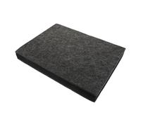 Alipis Almohadilla insonorizante para subwoofer y altavoces 20x30x5,2 cm, pad de poliéster con reducción de ruido y estabilidad antideslizante para estudios acústicos y home theaters