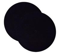 Alipis Almohadillas Protectoras de Fieltro Grueso para Discos de Vinilo de 27 Cm Diámetro y 2 Mm Grosor, 2 Piezas, para Reducción de Vibración y Protección en Tocadiscos Domésticos