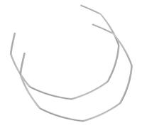 Alipis Anillo de Retención para Asa de Cafetera Espresso 58 MM de Acero Inoxidable Clip Metálico de Resorte 2 Piezas Accesorio Repuesto para Cafetera Doméstica y Comercial