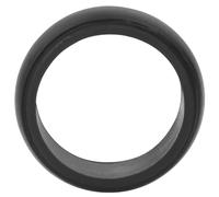 Alipis Anillo de Silicona Negro Resistente a Desgarros para Entrenamiento de Fuerza de Agarre y Decoración en Actividades al Aire Libre