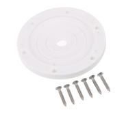 Alipis Anillo Protector Portacañas Redondo Grande de PVC 4,01 X 4,01 para Caña de Pescar Marina, Soporte Pasacables Resistente para Aparejos y Almacenamiento en Yates