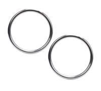 Alipis Anillos para Entrenamiento de Resistencia de Wing Chun de Acero Inoxidable y Ejercicios de Peso, Decoracion Verano Adecuado para Técnicas Marciales y Entrenamiento