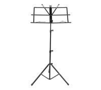 Alipis Atril para Partituras Musical Plegable Ajustable, Soporte Portátil para Libros A4, Trípode Retráctil Multifuncional para Lectura y Enseñanza en Casa