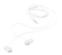 Alipis Auriculares Intraaurales con Cable 35 MM Blancos Control de Volumen y Micrófono Integrado Diseño Ergonómico con Graves Potentes y Succión Magnética Compatibles con Portátil y