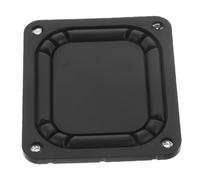 Alipis Auxiliar de bajo diafragma del altavoz del coche placa de diafragma pasivo para subwoofer diafragma de subwoofer suministro automotriz del vehículo planchar Negro