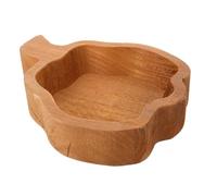 Alipis Bandeja de Madera con Forma de Calabaza Plato Rústico para Servir Frutas Aperitivos Nueces y Postres Decoración para Halloween y Acción de Gracias Ligero y Resistente para Fiestas