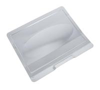 Alipis Bandeja Recogemigas para Horno 35L 13.9"x11.5" de Hierro Fundido - Recolector de Grasa para Parrilla - Fuente para Hornear Pan - Bandeja Metálica de Drenaje