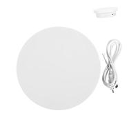 Alipis Base Giratoria Recargable Blanca con Motor para Exhibición Estable y Versátil Tiendas y Exposiciones