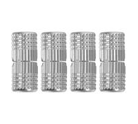 Alipis Bisagra Invisible Oculta de Latón de 8 MM para Puertas de Armario Bisagra de Barril Apertura de 180 Grados Juego de 4 Piezas para Muebles y Gabinetes de Cocina