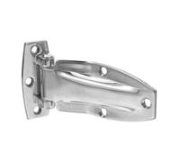Alipis Bisagras de camión de acero inoxidable para puertas de caja traseras, resistentes a la corrosión, fácil instalación, para remolques de camión y vehículos comerciales