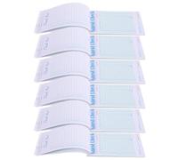 Alipis Blocs de Pedidos para Camareras en Papel Verde, 6 Libretas 50 Hojas, Ideales para Cafés y Bares, Gestión de Pedidos y Respaldo ante Fallos Electrónicos