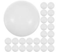 Alipis Bola De Lotería Hueca Juego De Pelota De Rifa 25 Piezas De Bola De Lotería De PVC Se Puede Abrir Tiro Bolas De Bingo De Plastico Bolas De Rifa Huecas