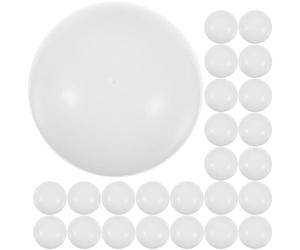 Alipis Bola De Lotería Hueca Juego De Pelota De Rifa 25 Piezas De Bola De Lotería De PVC Se Puede Abrir Tiro Bolas De Bingo De Plastico Bolas De Rifa Huecas