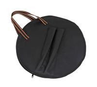 Alipis Bolsa de Almacenamiento para Batería de 10 Pulgadas Rayas Amarillas y Negras, Hecha de Tela Oxford Resistente, Cremallera y Asa Reforzada, Adecuado para Transporte y Protección