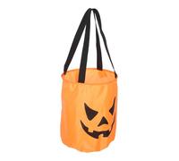 Alipis Bolsa De Calabaza Luminosa Led para Halloween Cesta De Calabaza De Fiesta Infantil Cubo De Dulces Luz Decoración De Fiesta