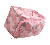 Alipis Bolsa de Hilo de Lana Rosa de Tela Oxford para Actividades de Tejido en Casa Organización de Herramientas y Prevención de Pérdidas