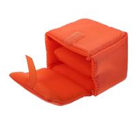 Alipis Bolsa de Poliéster Resistente al Agua Golpes para Lentes de Cámara DSLR Funda Protectora Naranja para Equipo Fotográfico, Adecuado para Llevar en Maletín o Mochila