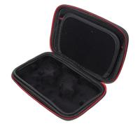 Alipis Bolsa para Micrófono Inalámbrico de Lona Resistente al Choque Estuche Compacto con Cremallera para Almacenamiento Seguro y Portátil Compatible con Rode para Viajes y Protección