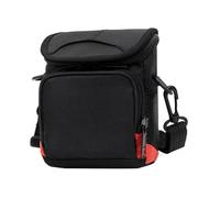Alipis Bolsa Práctica Alto Rendimiento de Almacenamiento Portátil Negra de Poliéster Aleación de Aluminio y Malla para Cámara para Fotógrafos