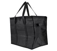 Alipis Bolsa Térmica Grande para Compras Vertical Bolsillo Frontal, Material No Tejido de Papel de Aluminio, Aislante y Portátil, para Alimentos y Comida para Llevar, Reutilizable