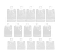 Alipis Bolsas de Almacenamiento de Viaje 24 Unidades, Contenedores Recargables para Loción y Gel, Tapas Abatibles, Tamaño 30ml/50ml/100ml, Envases Portátiles para Cosméticos y Cuidado