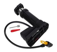 Alipis Bomba de Neumáticos de Alta Presión para Bicicleta y Coche Bomba de Piso Portátil Manómetro Inflador Multifuncional para Bicicletas Motos Diseño Cilindro y Accionamiento a Pedal