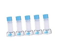 Alipis Boquilla Para Grifo De Cocina Filtro De Piedra Maifan Giratorio, Extensor Multifuncional Antisalpicaduras, 5 Piezas Para Fregadero y Lavabo